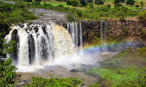Blue Nile Falls in Ethiopia