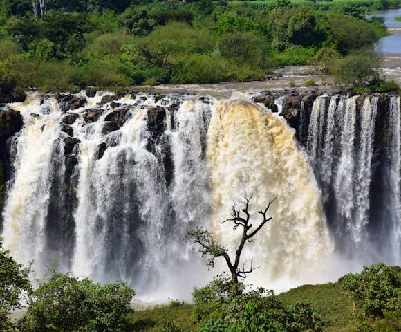 Blue Nile Falls in Bahir Dar Ethiopia