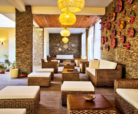 Lounge area at Gondar Hills Resort