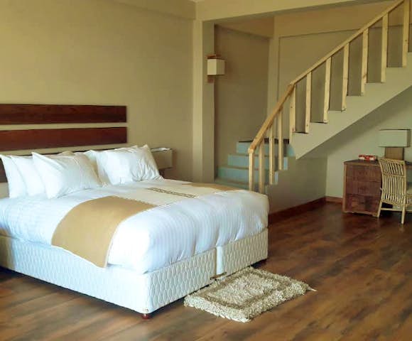 Double bedroom at Gondar Hills Resort