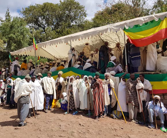 Rock churches of Lalibela in Ethiopia