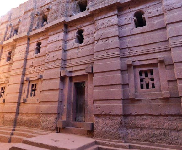 Rock churches of Lalibela in Ethiopia