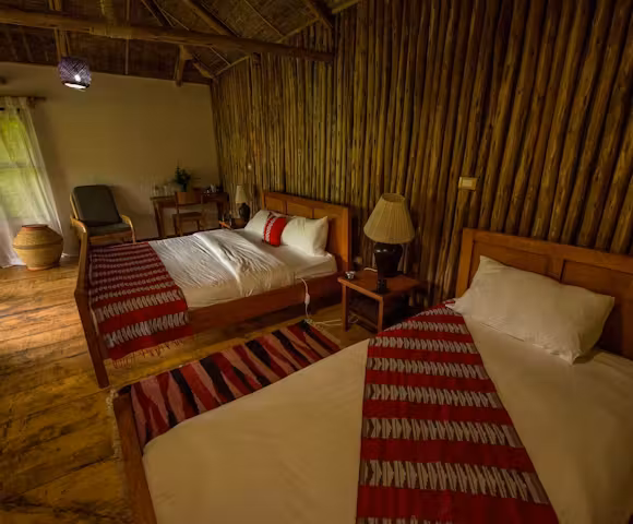 Bale Mountains Lodge twin rooms
